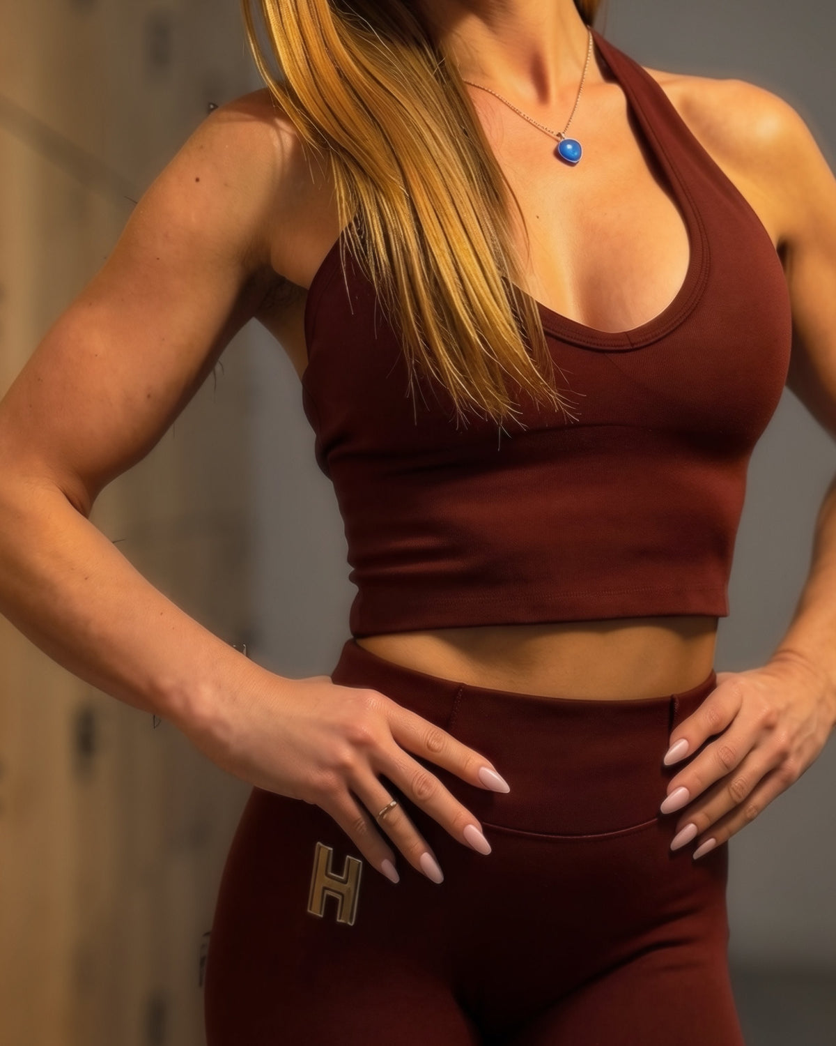HI IGNITE Halterneck Top