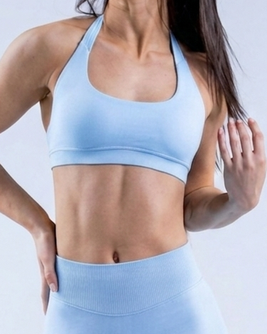 HI ENERGY Cropped Halter Top